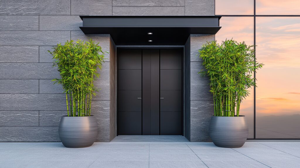 Aluminium entrance doors Ely
